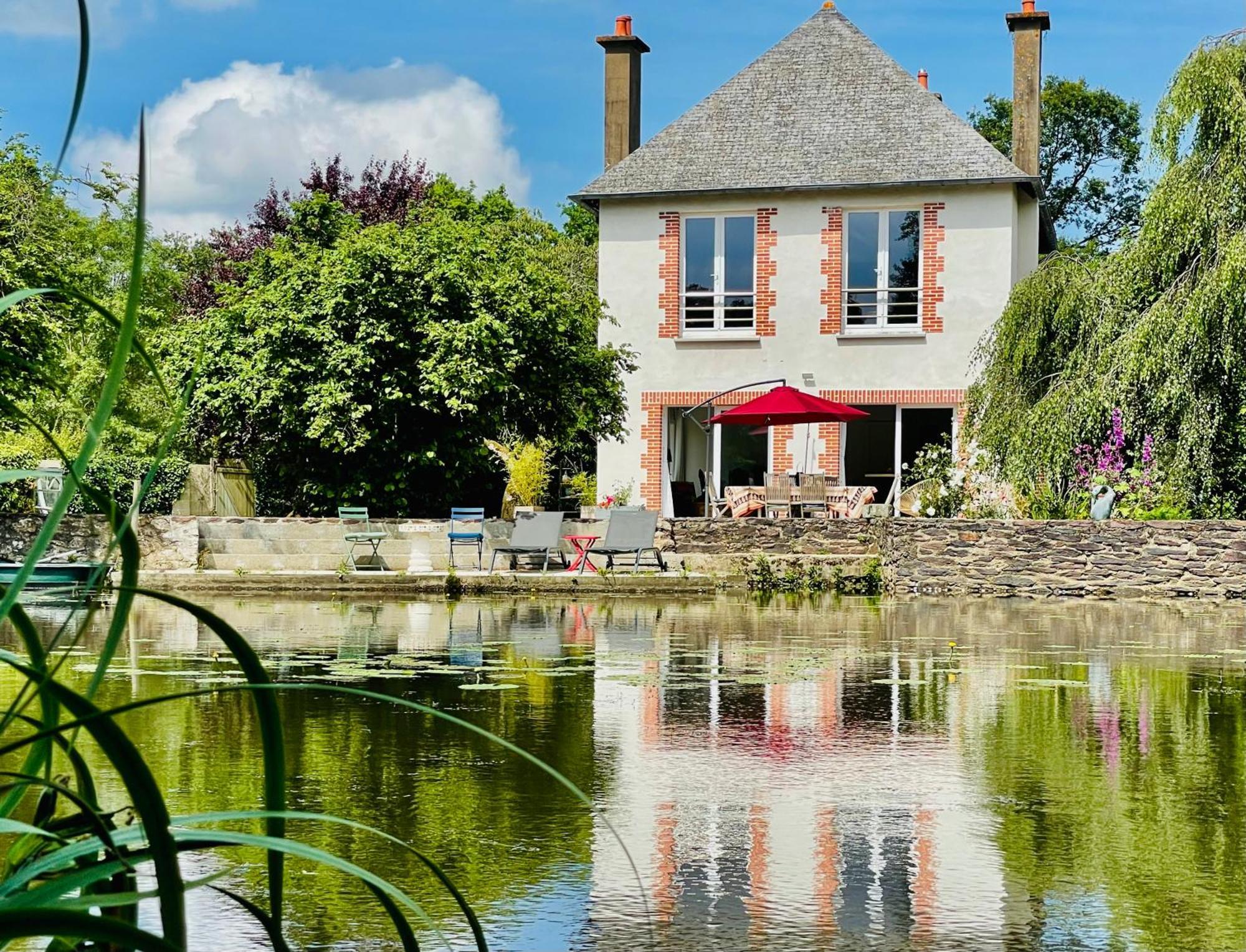 Le Moulin De Bury, Maison De Campagne Au Bord De La Riviere A 13 Kms Au Sud De Rennes Chavagne Zewnętrze zdjęcie